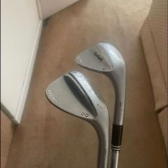 cleveland irons 60 and 56 with s400 dynamic gold shafts