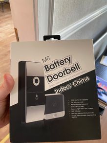 M8 Battery Doorbell / Camera - 720p Resolution