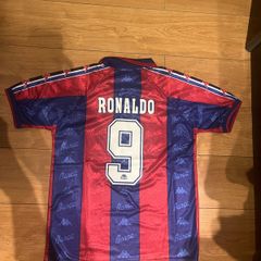 barcelona ronaldo retro jersey
