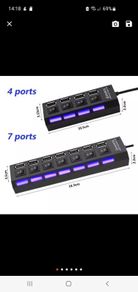 4 and 7 Port Adapters