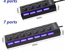 4 and 7 Port Adapters
