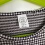 Super soft black and white dress for a girl, 122cm, 6-7 years Image 4