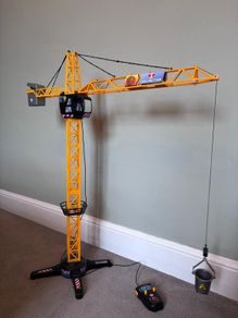 Remote control kids construction crane