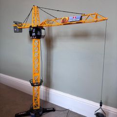 Remote control kids construction crane