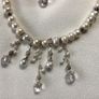 Brand New Sterling Silver and Freshwater Pearl Necklace and matching Earrings Image 6