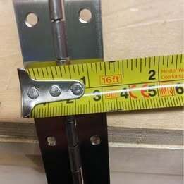 Piano Hinge 1.8 Metres Stainless Steel