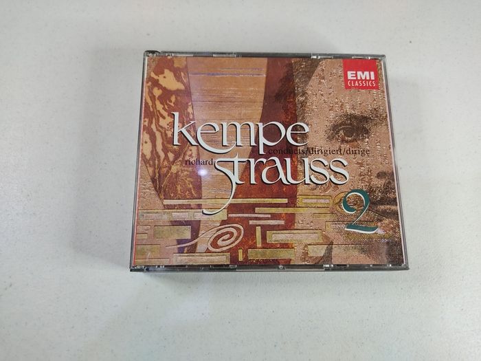 Kempe Conducts Strauss 3-cd Box Emi Cms 7 64346 2