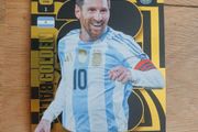 Golden baller Messi football card (rare)