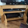 Oak TV Corner Unit Image 2