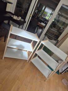 Pair of 3 Tier Shelving