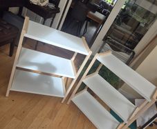 Pair of 3 Tier Shelving