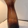 Vintage textured French carafe glass Image 2