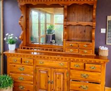 Solid wood 2 piece dresser