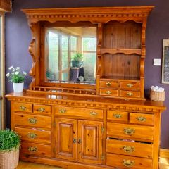 Solid wood 2 piece dresser