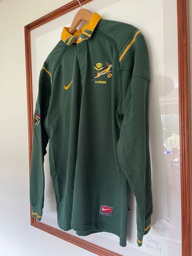 Vintage Nike Springboks South Africa Rugby Shirt 1999 2000 XL