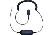 Jabra Black GN1200 CC QD to RJ9 Universal Headset Coiled Cord