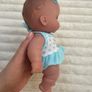 Berenguer Lil Cutesie Chubby approx. 9" Baby Doll Green Eyes 18-14 Used Please see photos Image 8