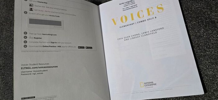 English book A2, new