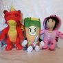 Stumble Guys Inferno Dragon Cereal Killer And Meowmer 8 Inch 20cm Plush Buddies Soft Cuddly Video Gamer Toy Lot Of 3 Brand New With Tags Image 2