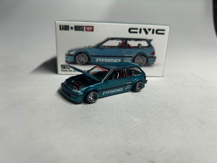Honda Civic Ef Kaido House MiniGt