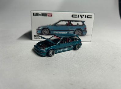 Honda Civic Ef Kaido House MiniGt