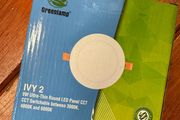 Recessed 9W Round Panel Light