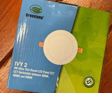 Recessed 9W Round Panel Light
