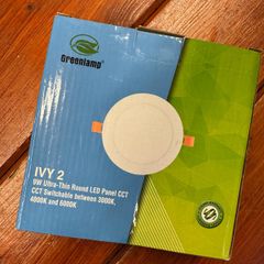 Recessed 9W Round Panel Light
