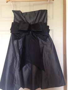 Karen Millen grey silver party dress UK 10