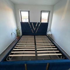 Bed frame 6ft super king with ottoman gas lift storage