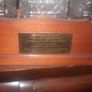 Antique 3-Decanter Wooden & Brass Tantalus Image 8