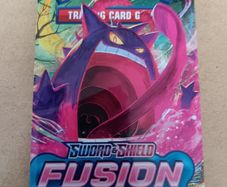 Pokemon Cards Sealed Sword and Shield Fusion Strike Booster Packs