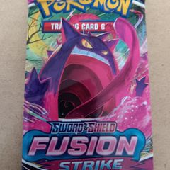 Pokemon Cards Sealed Sword and Shield Fusion Strike Booster Packs