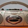 Aiwa CS-P500, Super slim boombox from 2000, as new, with power adapter. Image 5