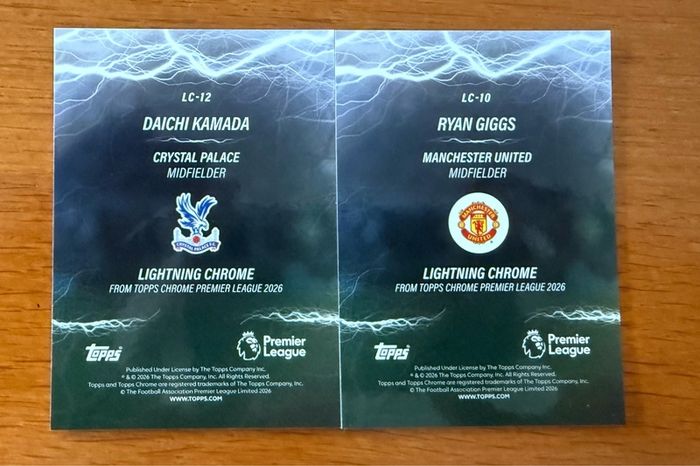 Topps Chrome cards