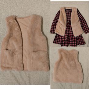 Faux Fur Cosy Gilet Jacket