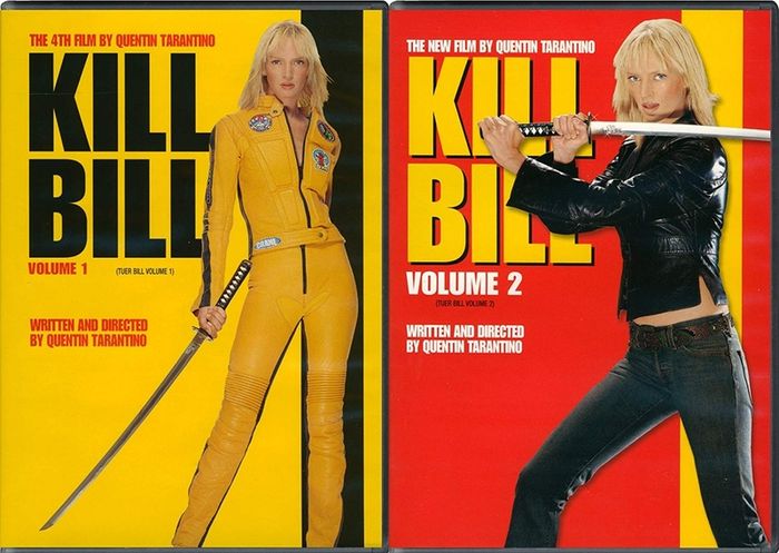 Kill Bill 1 and 2 DVD