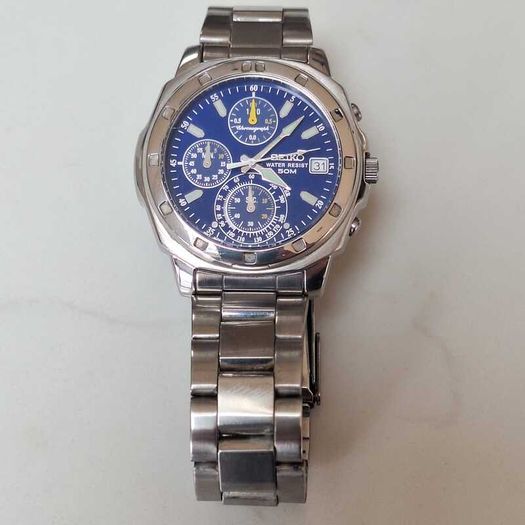 Seiko Chronograph V657-9010 Vintage Watch