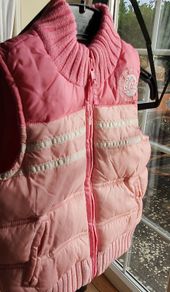 New with Tags M&S Girls Gilet Jacket Size 9 to 12 mths