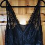 BNWT Fab Black Bodysuit with Leather Look Bottom size 16 Image 2