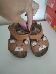 sandals baby , uk 5 , eur 22 size cute bear sandals f&f , shoes baby girl boy