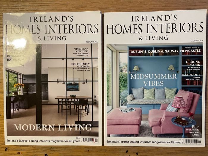 2 Irish Home Interiors and Living Magazines