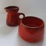 Vintage Mini Jug & Bowl Duo Image 2