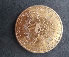Gold coin 20 Dollars 1904