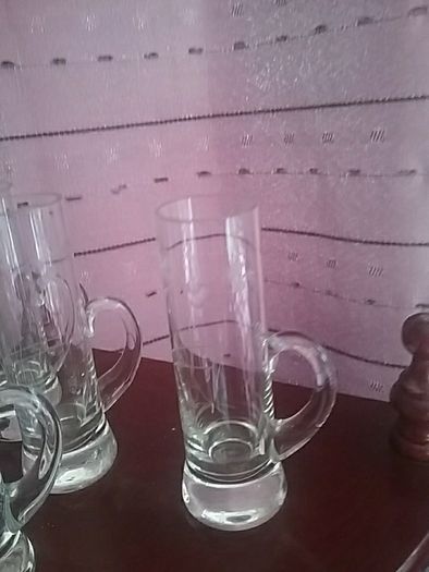 Duiske Irish Shot/Snapps Glasses with Handles