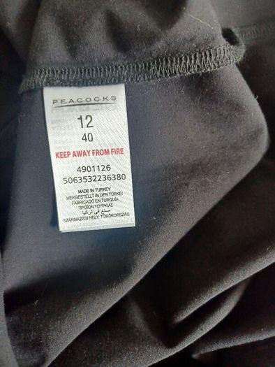 Black dress size 12 bnwt