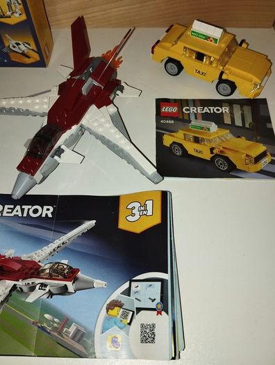 Lego Creator 3-in-1  Vehicles & Space Shuttle Lot