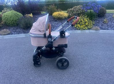 ICandy Peach Travel System in Butterscotch with additional seat and Isofix Car Seat & base.
