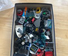 Large Genuine LEGO Special Parts Lot Wheels, Windscreens, Vehicle & Printed Parts
