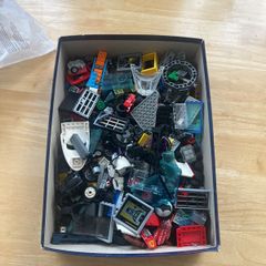 Large Genuine LEGO Special Parts Lot Wheels, Windscreens, Vehicle & Printed Parts